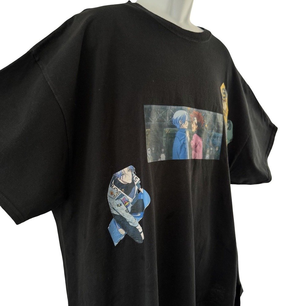SK8 the Infinity Shirt Mens 3XL Black Anime Graphic Double Sided Gildan Cotton - Picture 6 of 16